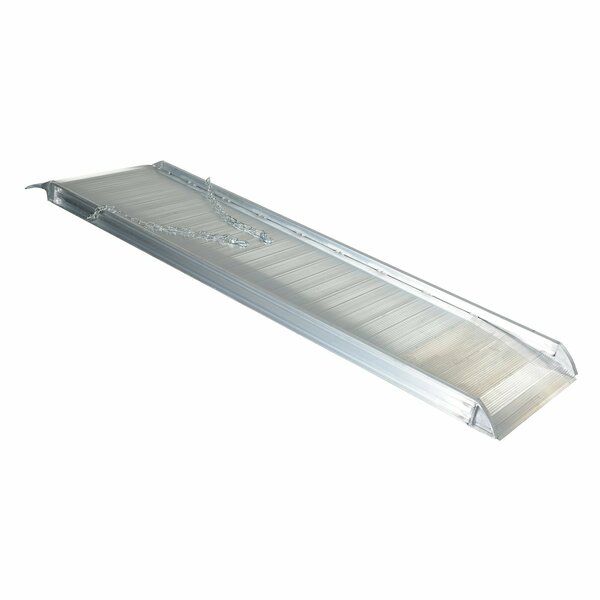 Vestil Alum. Walk Ramp, Overlap Style, 96 x 28" AWR-28-8A